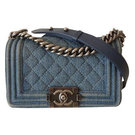 chanel boy bag jeans|denim chanel bag 2020.